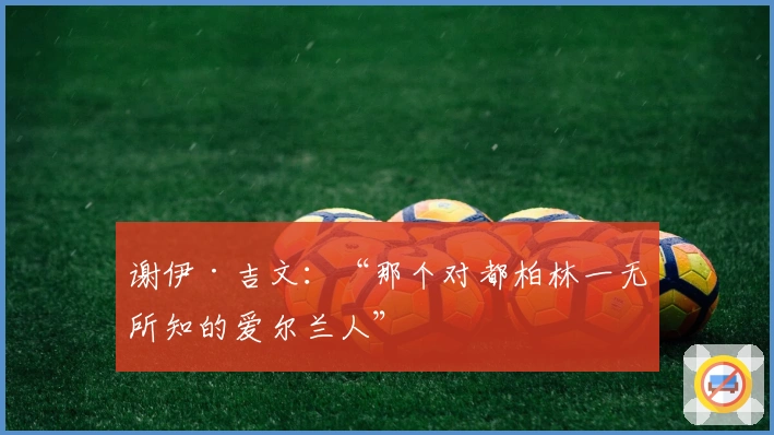 谢伊·吉文：“那个对都柏林一无所知的爱尔兰人”